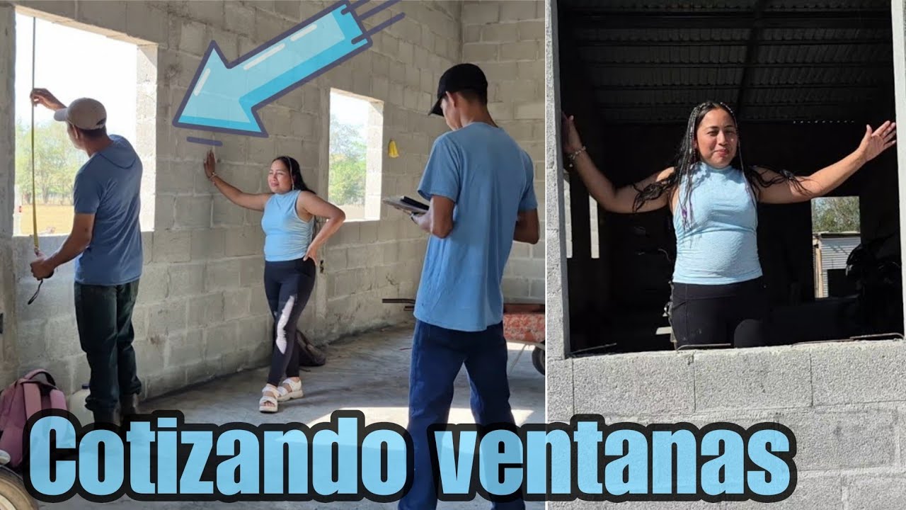Llegaron a medir las ventanas en total saldra en Q.7500 x todas 😰