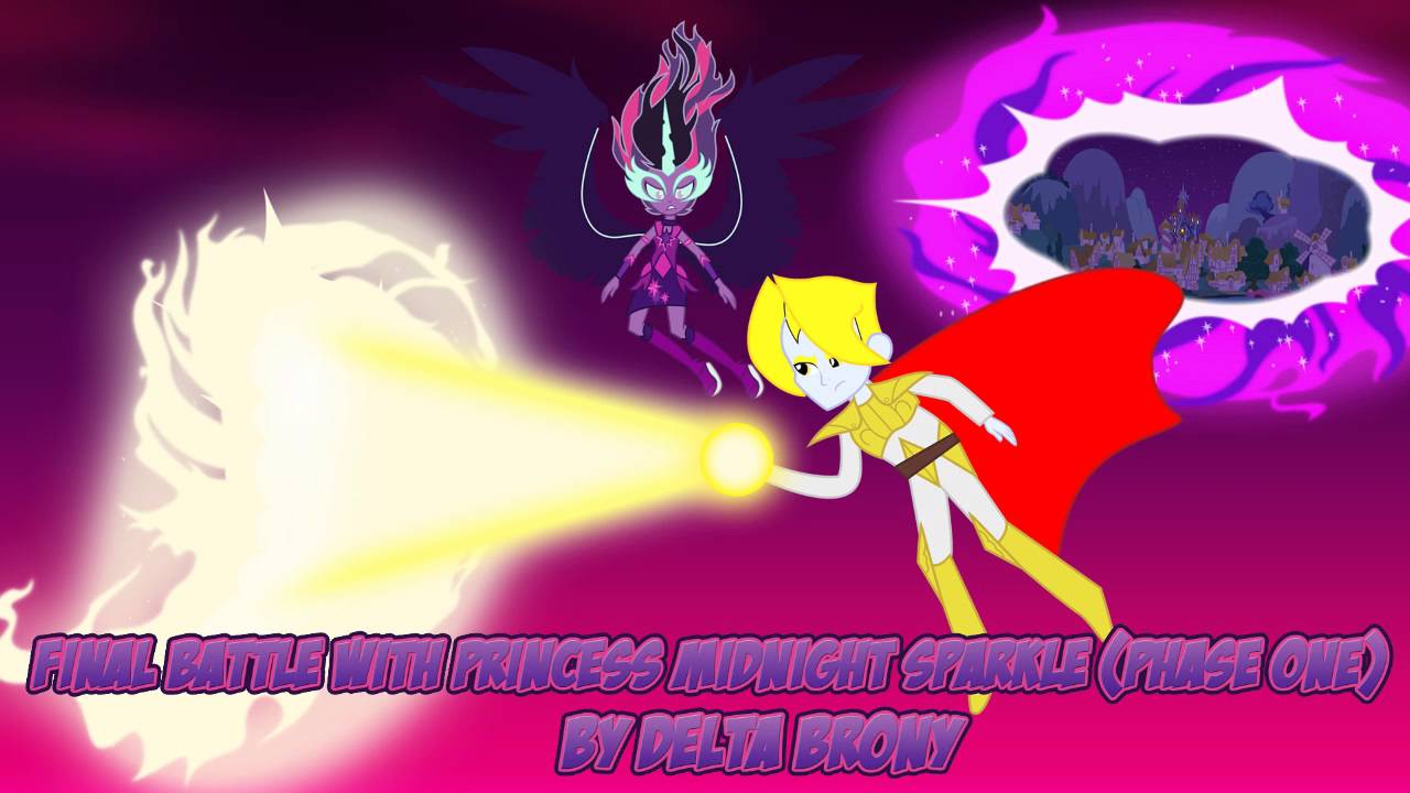 Final Battle with Princess Midnight Sparkle