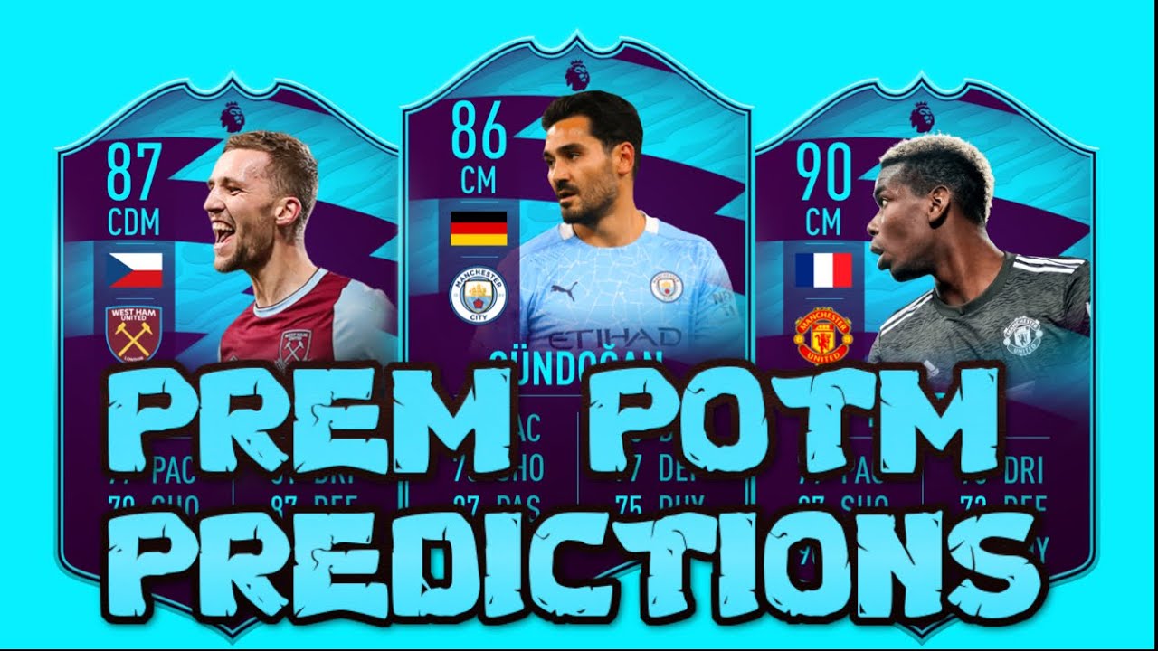 JANUARY PREMIER LEAGUE POTM PREDICTIONS I FIFA 21