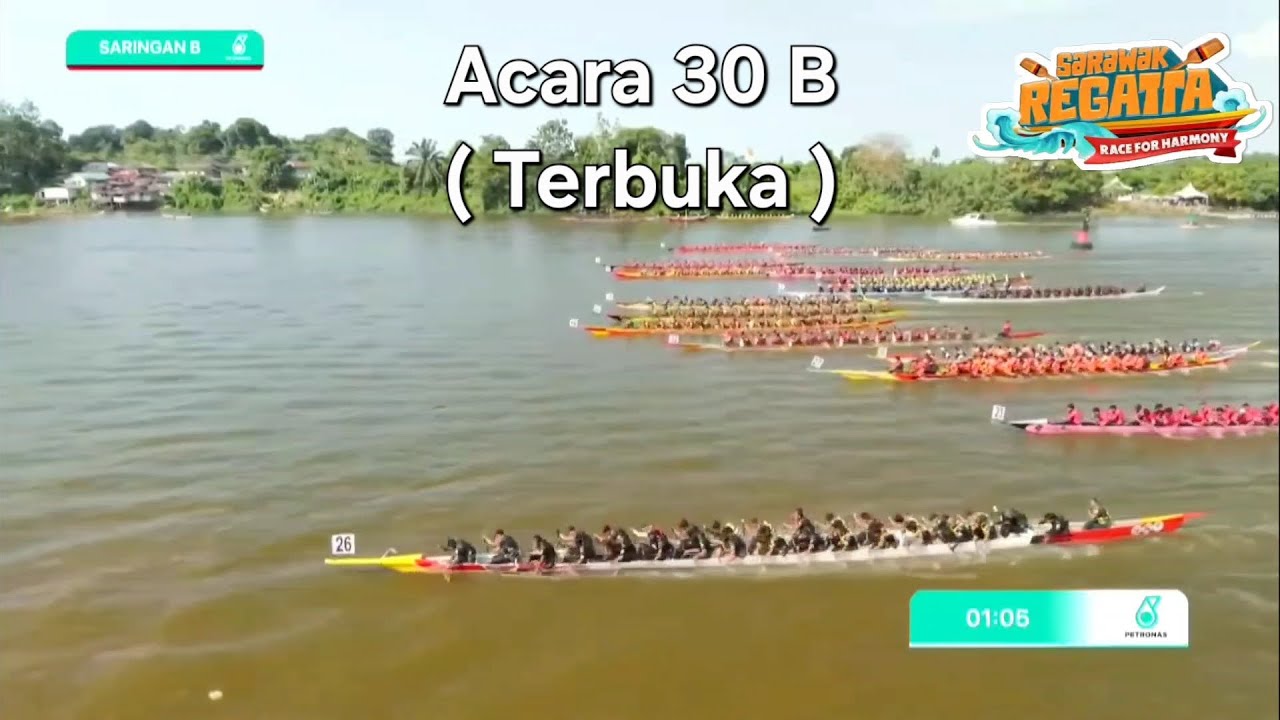 Regatta Sarawak 2025, Acara 30 Pekayuh Saringan B ( Terbuka )