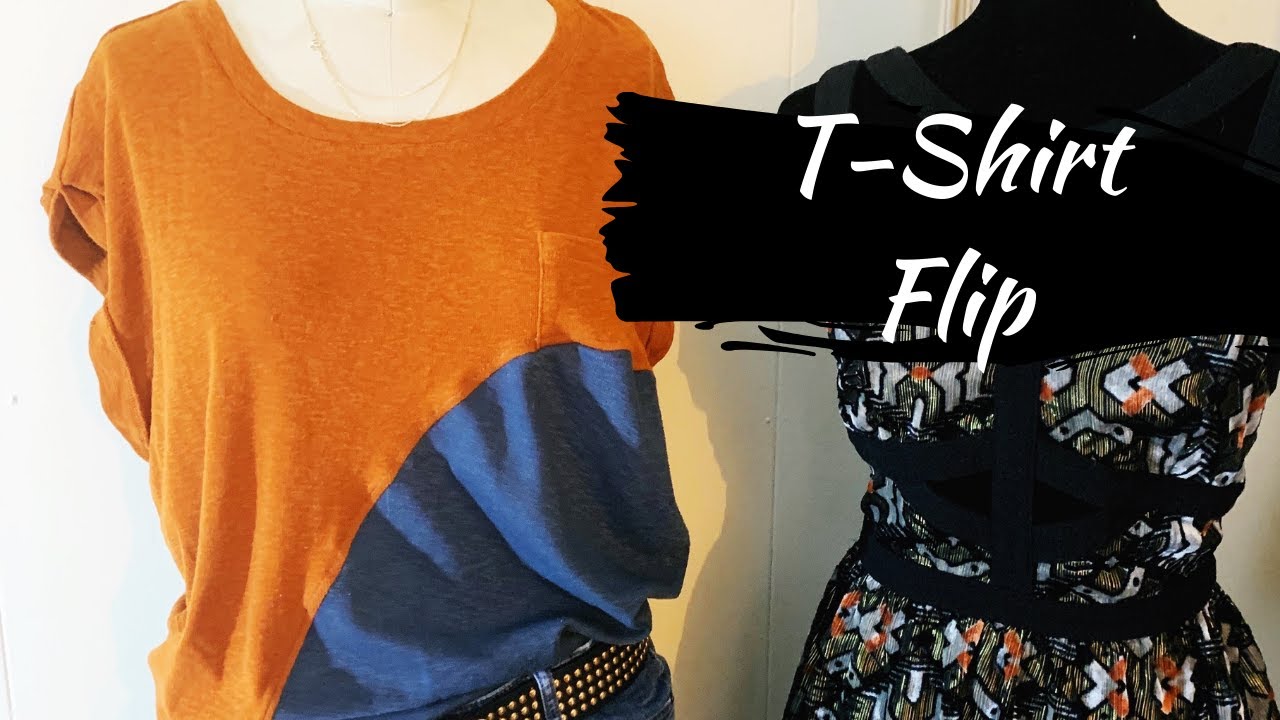 Save Those Stained T-Shirts - Upcycle Old Clothes From Your Closet