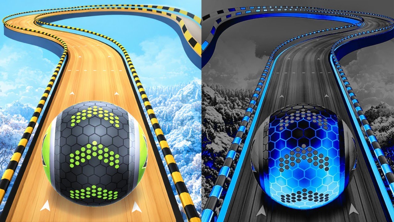 Going Balls Original vs Blue Devils Color Gameplay | Which One Is Your Favorite? 🔵🔥 #vdrsgaming