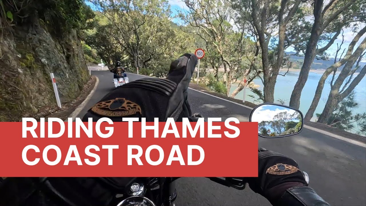 HOG Auckland Chapter Rides The Thames Coast Road on Coromandel Peninsula