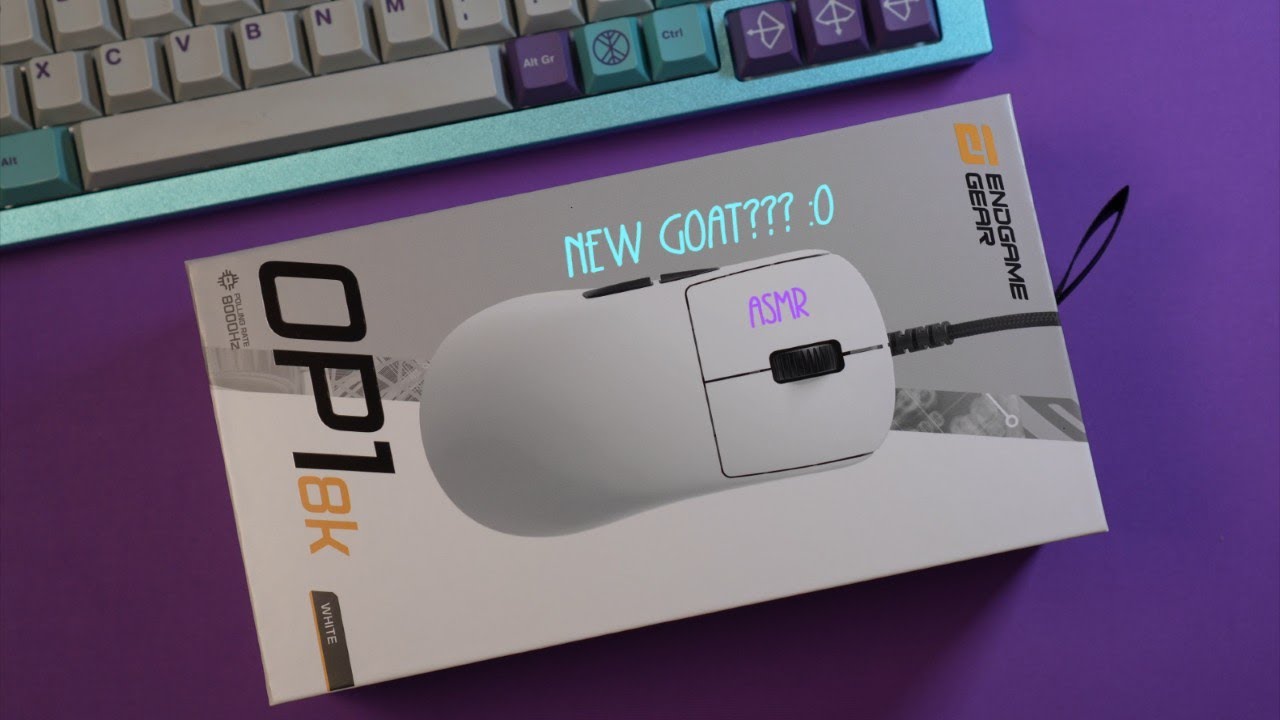 Endgame OP1 8K - Unboxing + Comparison and sound test ASMR