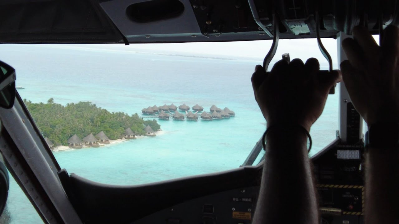 Coco Palm Dhuni Kolhu Maldives - Seaplane from Male, August 2024