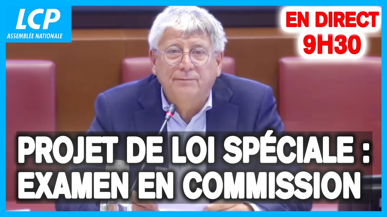 [DIRECT] Projet de Loi Sp&eacute;ciale : examen en commission des finances - 23/12/2025