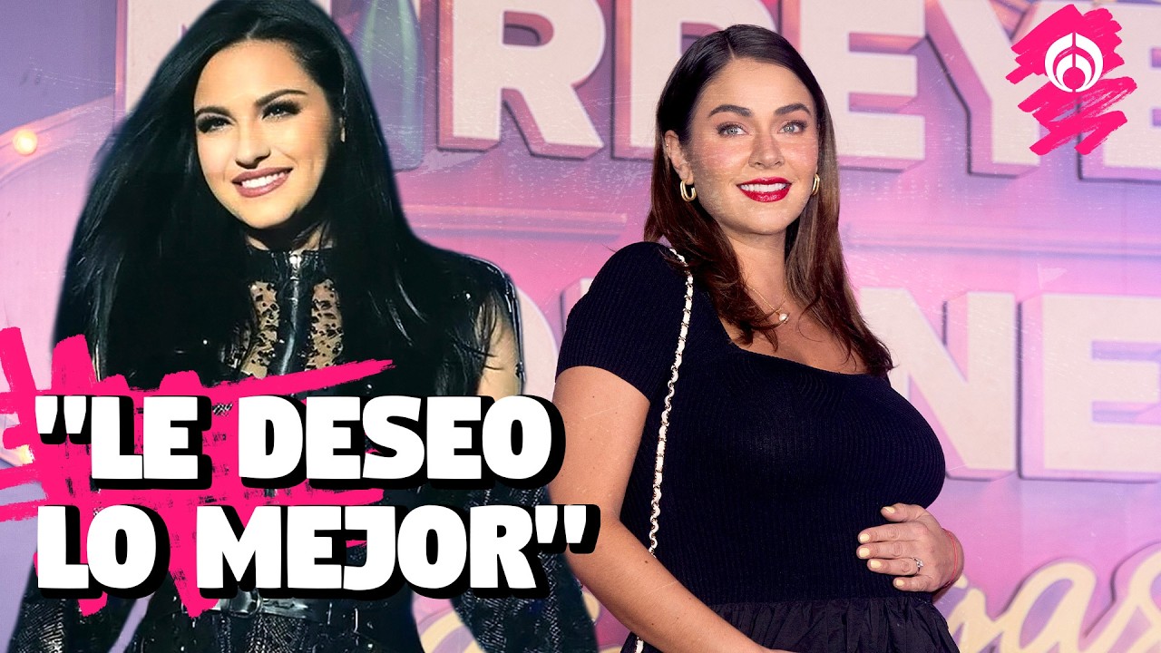 ¡Muy good vibes! Maite Perroni LE manda mensaje a Claudia Martín