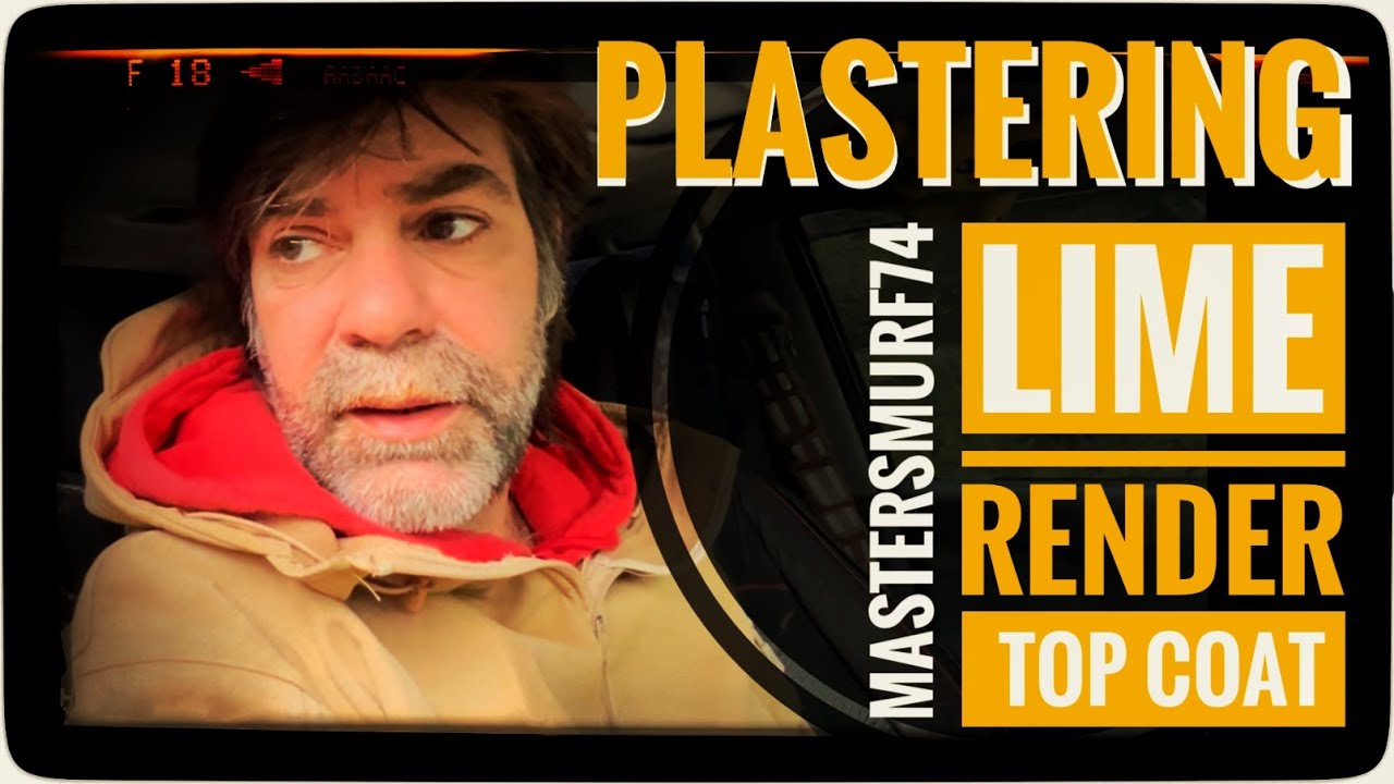LIME RENDER TOP COAT. how to plaster plastering, plastering for beginners