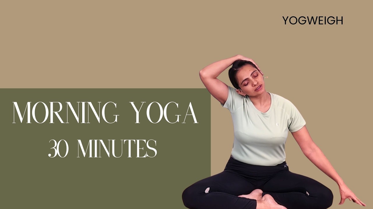 Finding Calm in Chaos: A Morning Yoga Practice #yogweigh