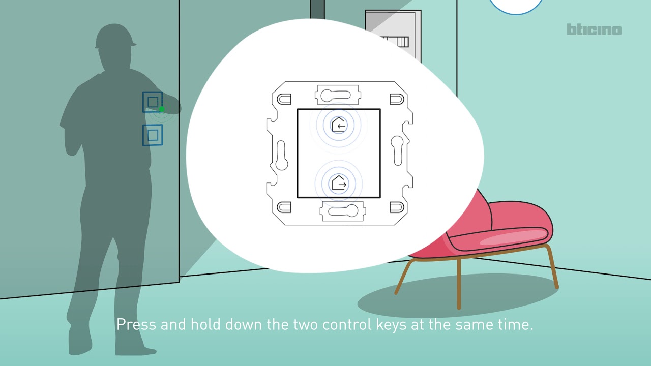 Bticino: how to install a Smart electrical system - European standard 2 modules