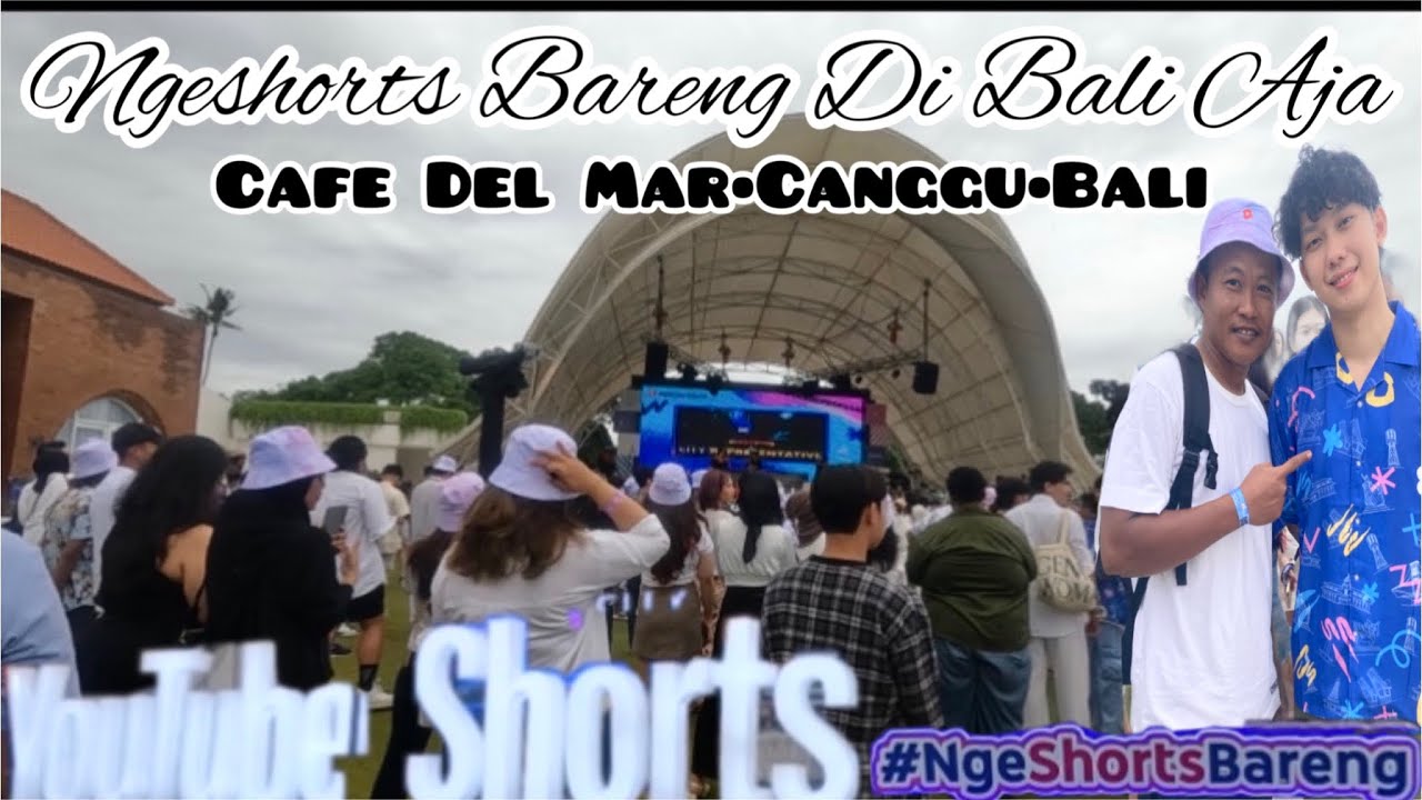 NGESHORTS BARENG DI BALI 2023 | Cafe Del Mar Canggu Bali