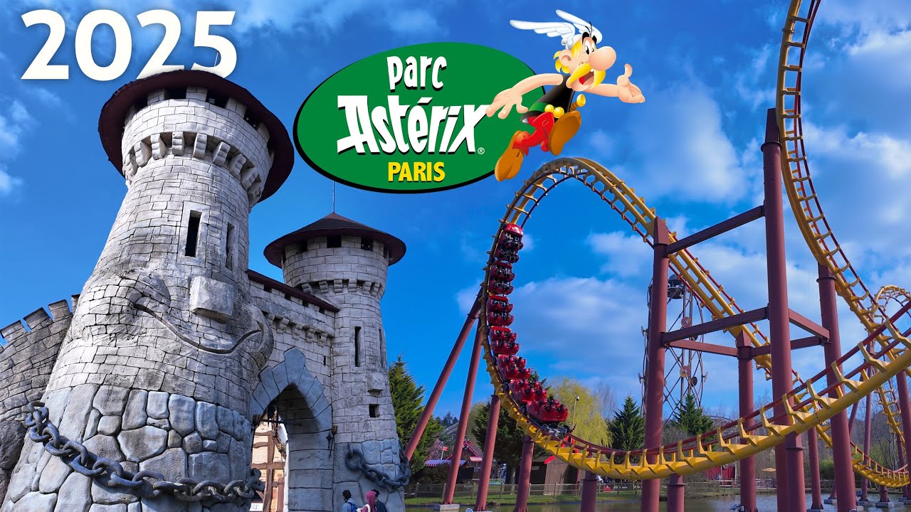 [4K] Parc Astérix 2025 - Park Tour & Parade !