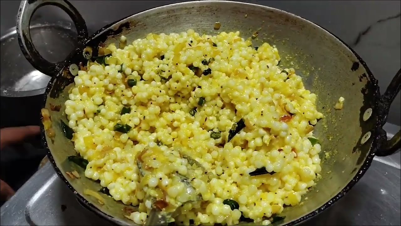 ಸಾಬುದಾನಿ ಉಪ್ಪಿಟ್ಟು ಮಾಡುವ ವಿಧಾನ