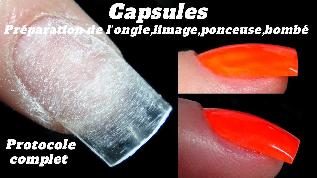 Comment créer des ongles en gel sur capsules/Préparation des ongles/Limage/Bombé/Roses on the nails
