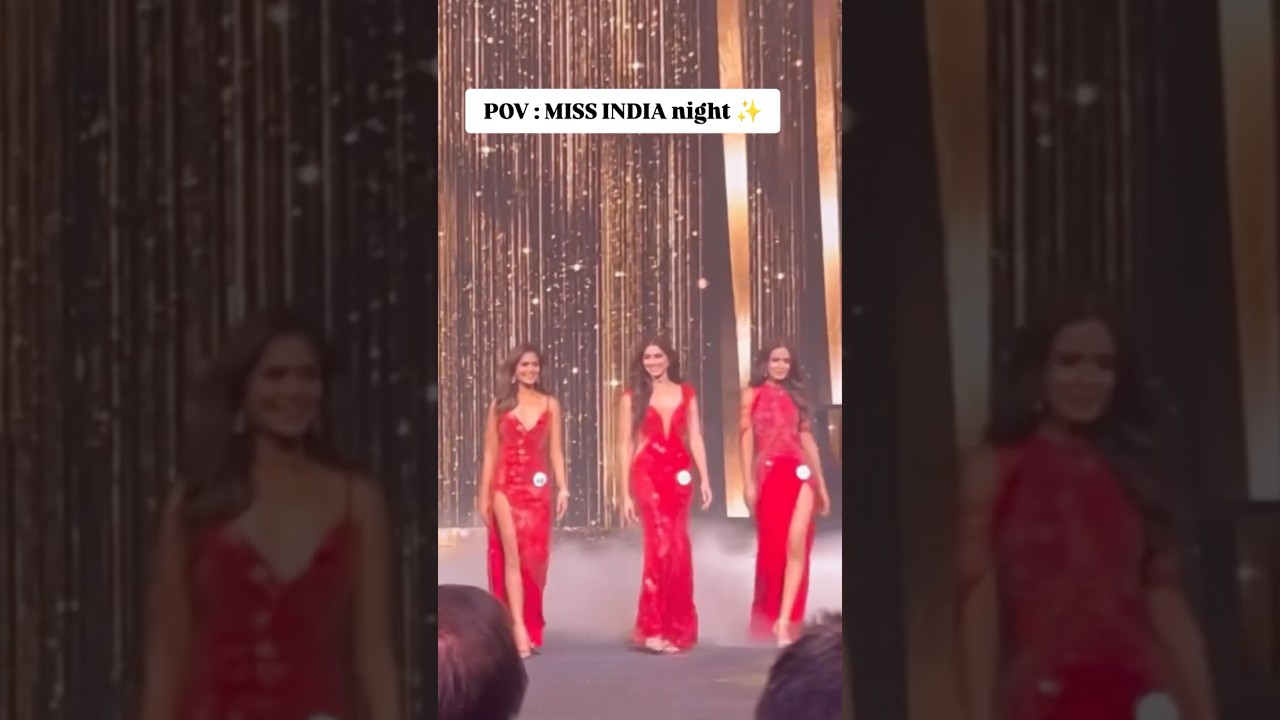 Femina Miss India 2024 night ✨