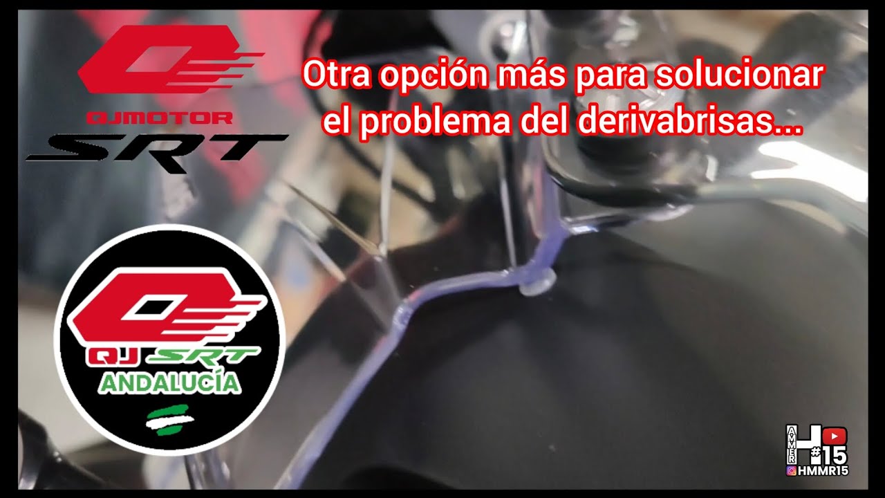 QJMOTOR SRT700 otra opción más para el problema del derivabrisas...