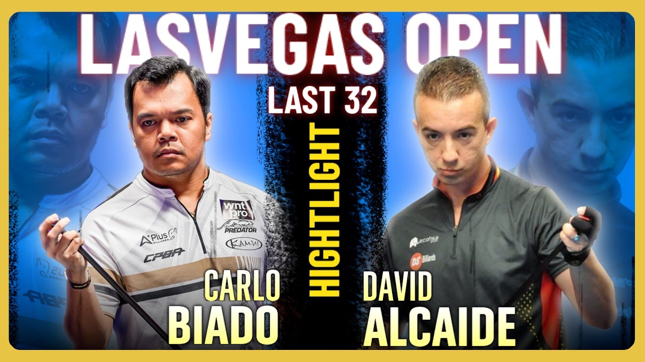 [Hightlight] 𝗖𝗔𝗥𝗟𝗢 𝗕𝗜𝗔𝗗𝗢 - 𝗗𝗔𝗩𝗜𝗗 𝗔𝗟𝗖𝗔𝗜𝗗𝗘 | LASVEGAS OPEN 2026| LAST32
