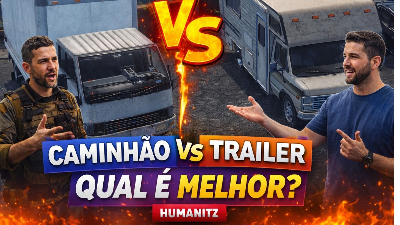 Caminhão vs Trailer Qual veiculo é melhor? Humanitz