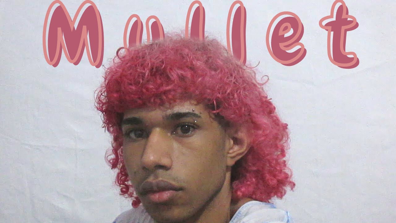 Como eu corto meu * Mullet * em casa || cabelo cacheado masculino