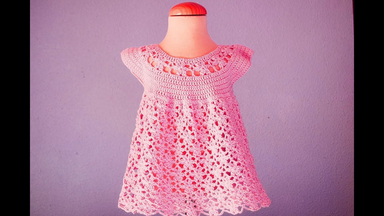 Crochet girl dress Majovel crochet #crochet #crochetdress