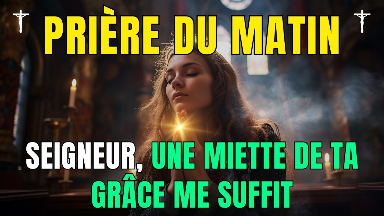 🙏 Prière du Matin • Même une Miette de Sa Grâce Suffit • Parole et Évangile du Jour