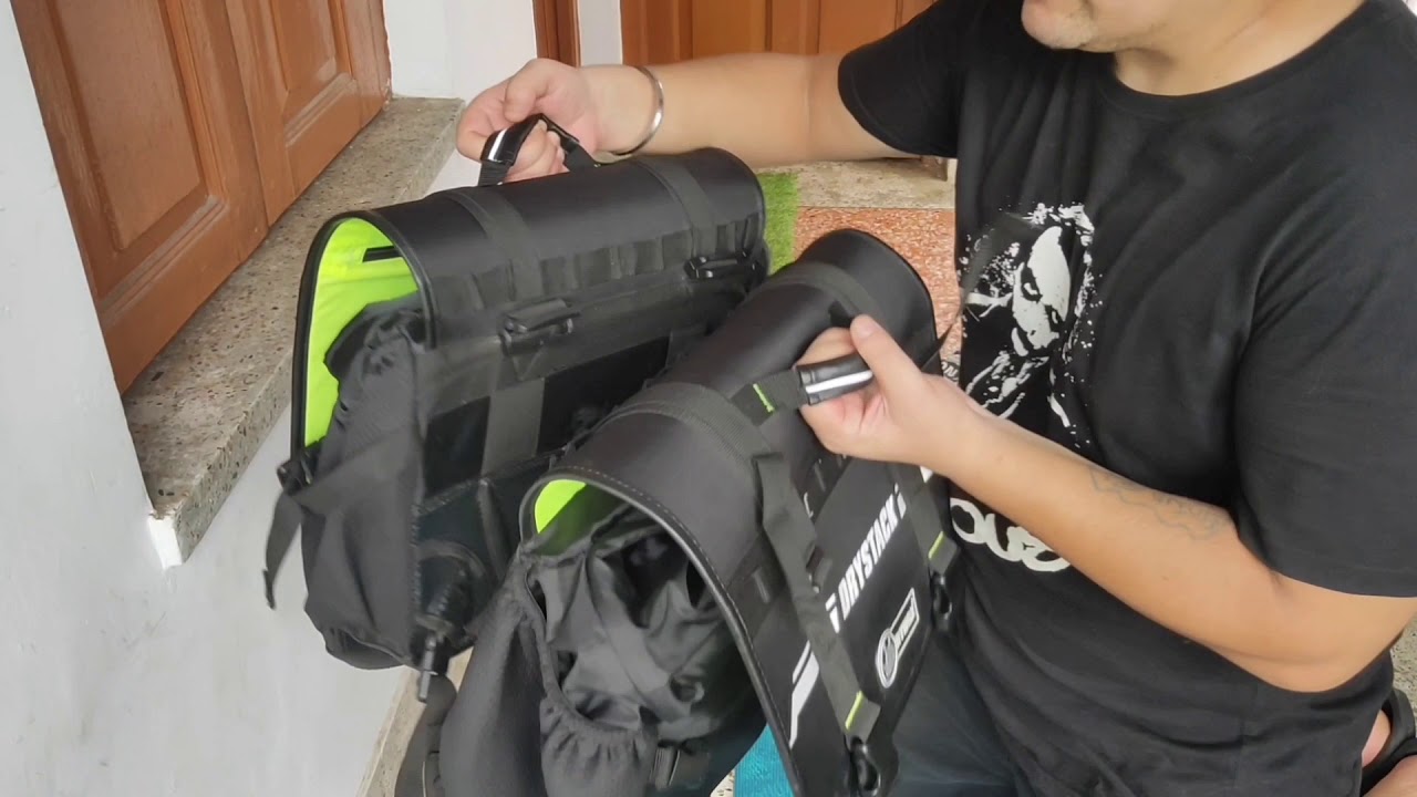 Rynox DryStack Saddle bag (Review and installation)