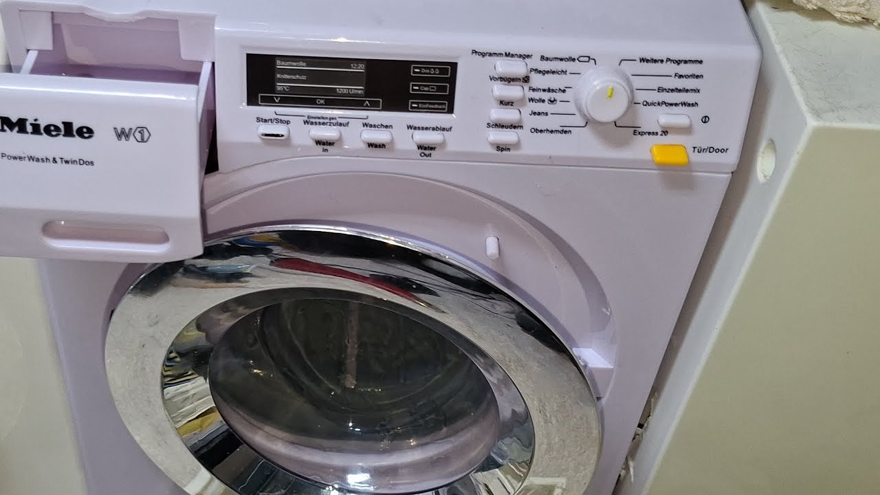 Miele w1 powerwash & twindos WKR711 mix 40⁰ 1400rpm 