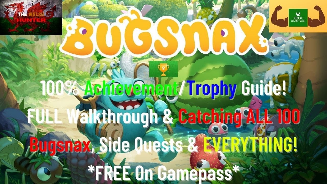 Bugsnax - 100% Achievement/Trophy Guide  & FULL Walkthrough! (Plus Colls & More) *FREE On Gamepass*