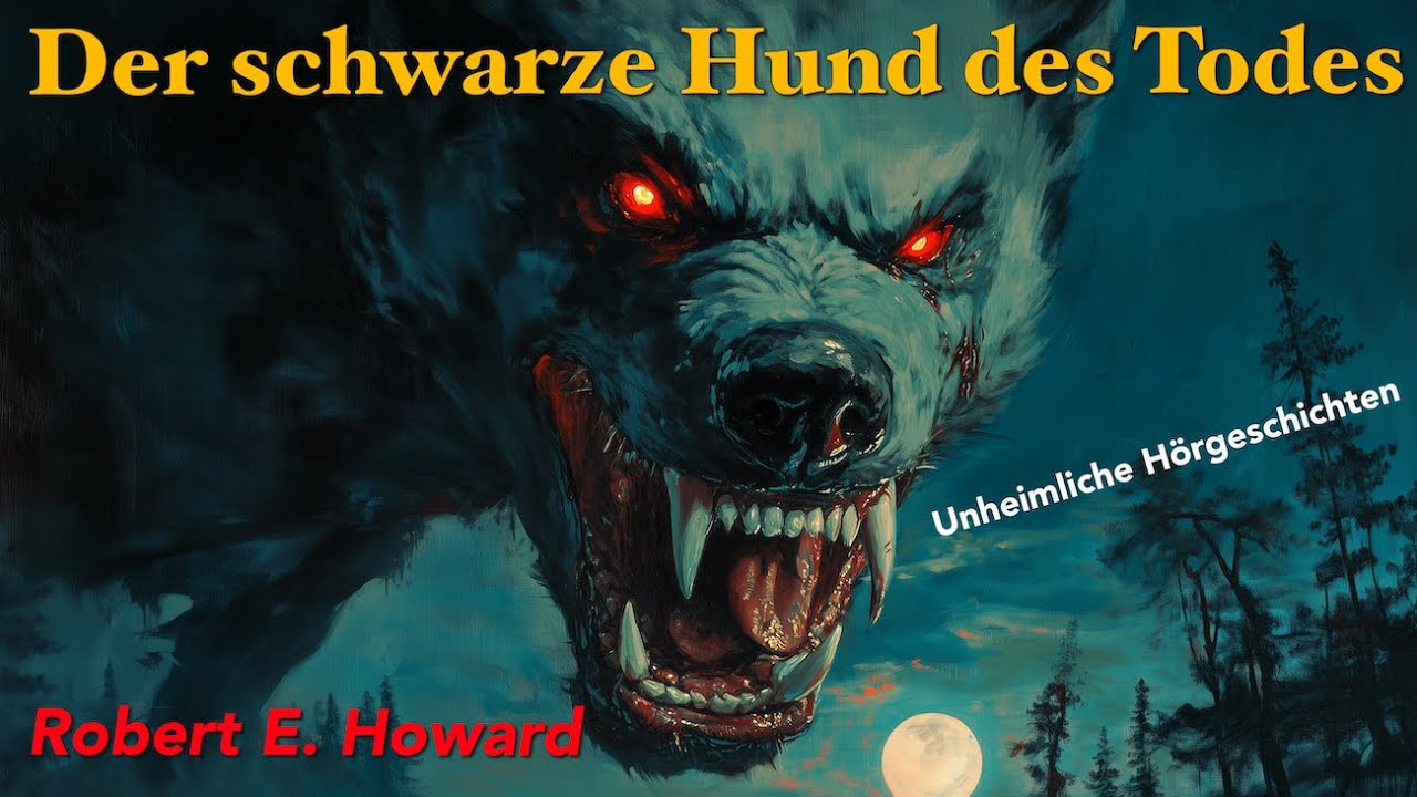 Der schwarze Hund des Todes - Robert E. Howard (Hörbuch komplett und illustriert)