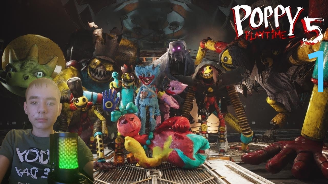 Poppy Playtime 5 ДОБРАЛИСЬ ДО НОВИНКИ! [ЧАСТЬ 1]