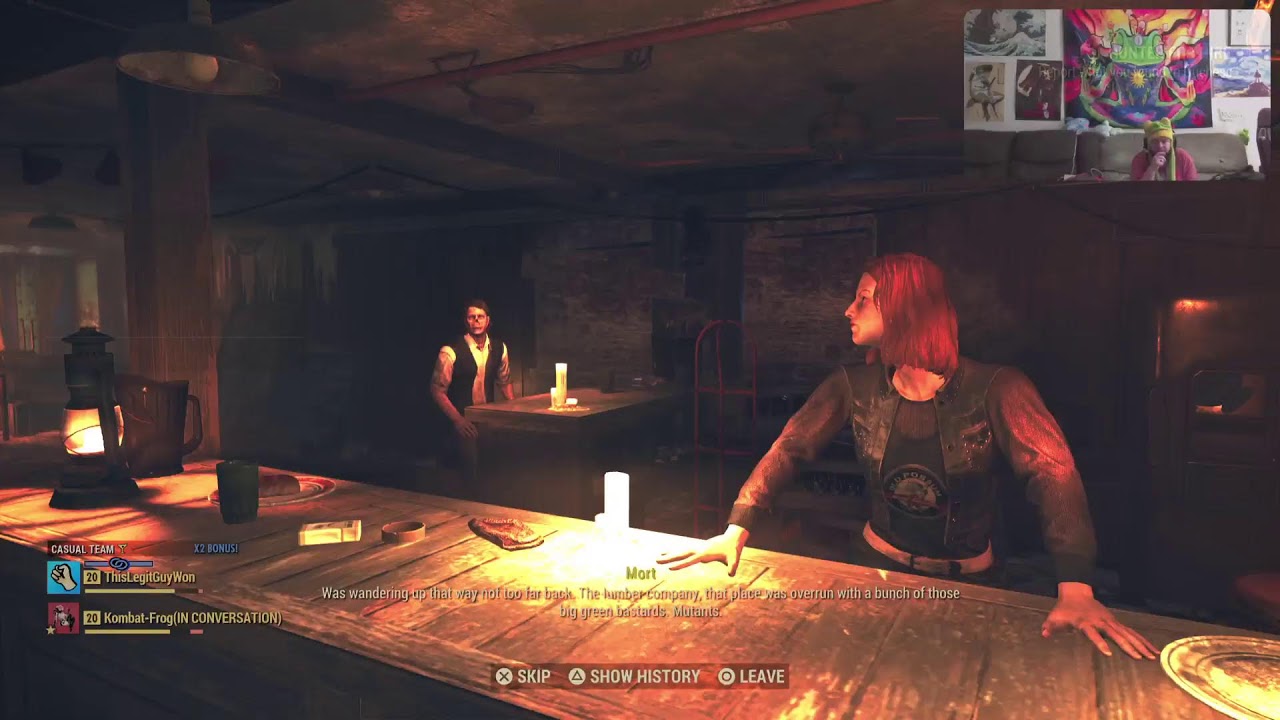 Fallout 76 with the Boys
