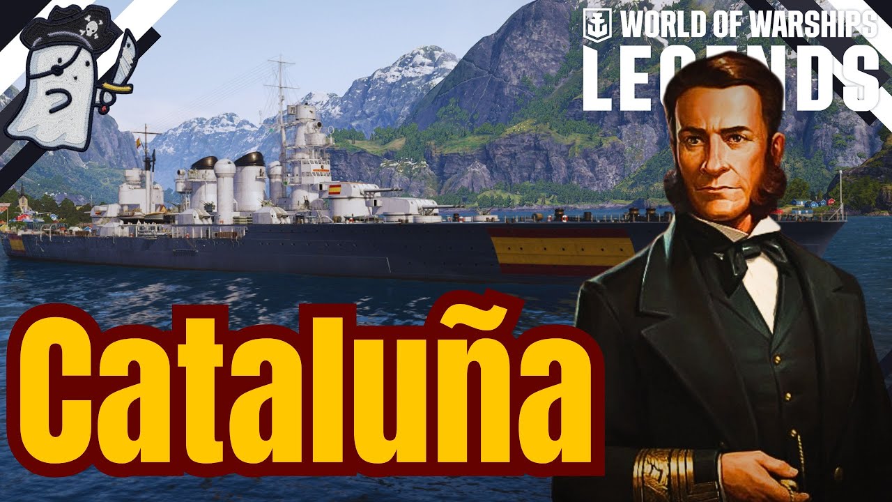 FIRST LOOK at CATALUNA! || World of Warships: Legends