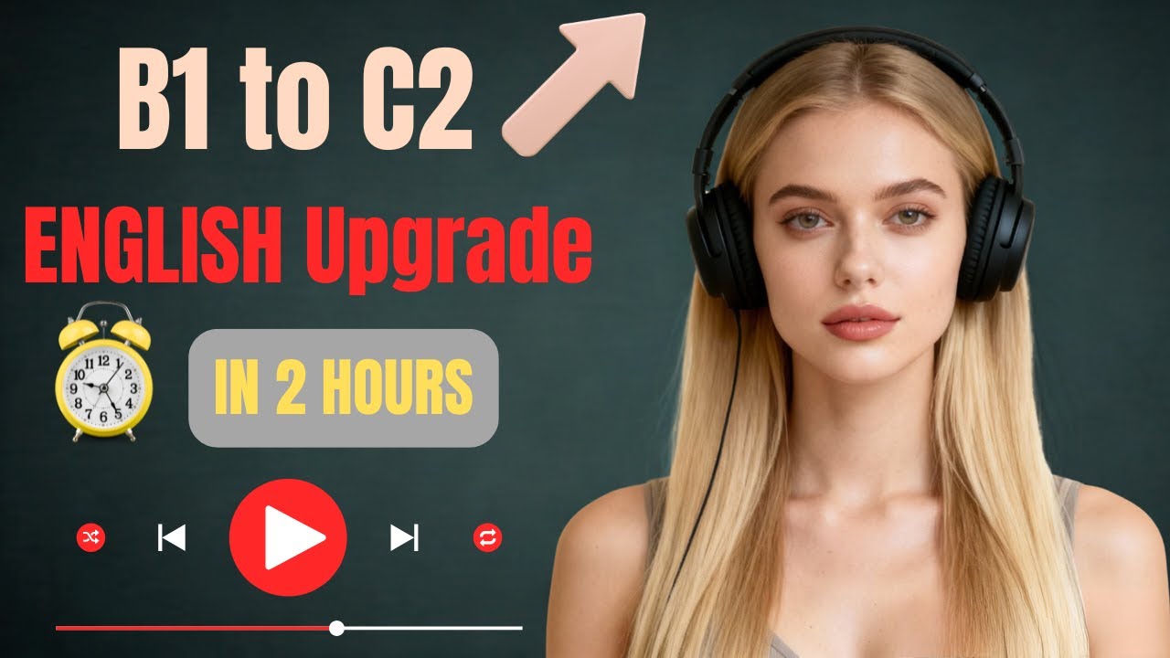 From B1 to C2 – The 2-Hour Listening Challenge That Transforms Your English