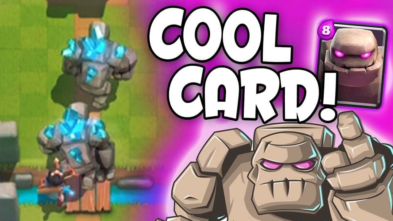 Partida Clash Royale: El Ataque de los golems