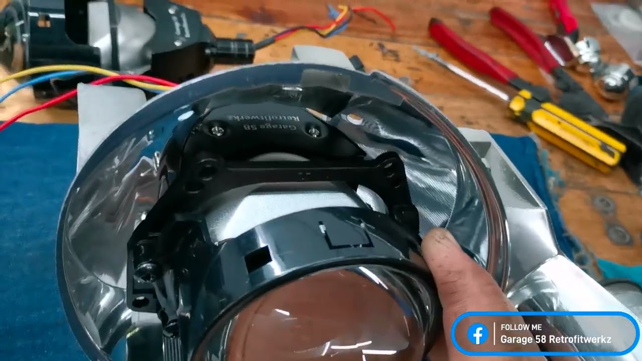 2006 Toyota Altis,  S3 Bi LED projector headlight retrofit