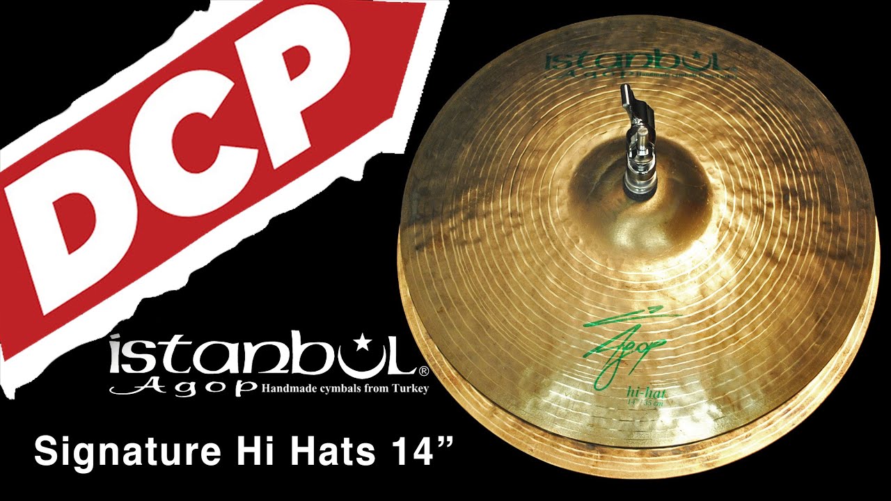 Istanbul Agop Signature Hi Hat Cymbals 14