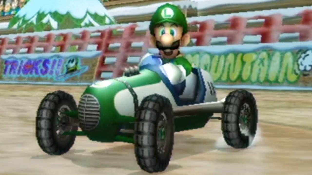 Mario Kart Wii - 150cc Flower Cup Grand Prix (Luigi Gameplay)