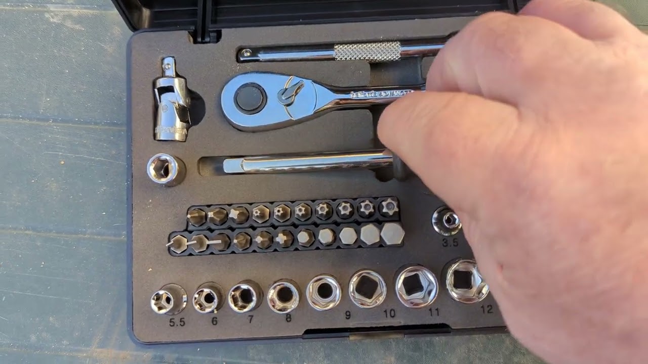 Halfords advanced 1/4 socket set review