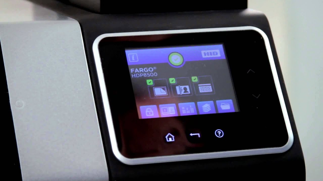 Fargo HDP8500 Card Printer Demo