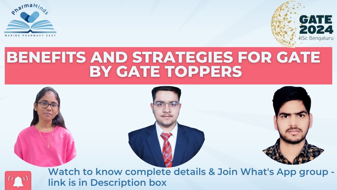 GATE Strategies By GATE Toppers | Benefits | Exam pattern | Colleges  | Syllabus | Pharmaminds