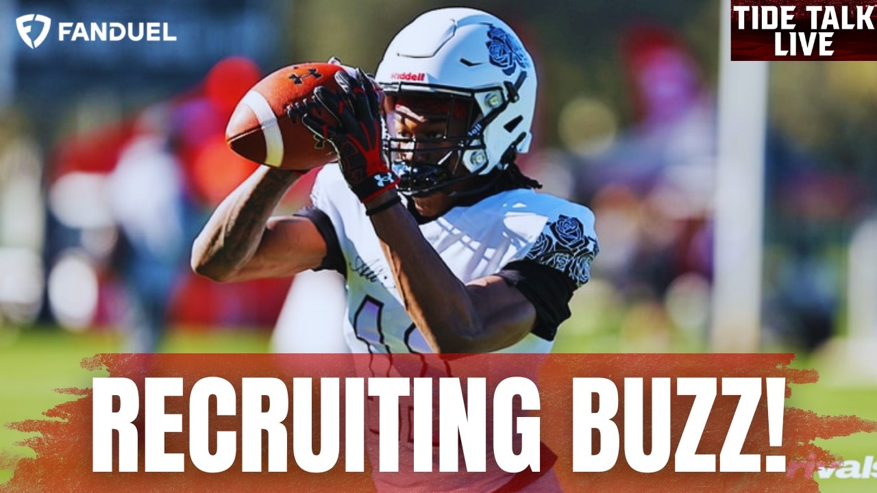 БУМ: Обновление информации о наборе игроков в футбольную команду Алабамы | Crimson Tide принимает...