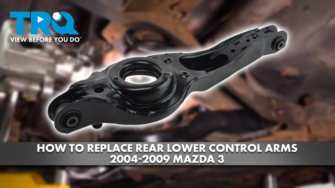 How to Replace Rear Lower Control Arms 2004-2009 Mazda 3