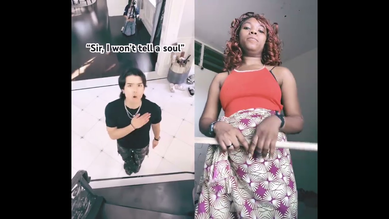 You mustn&rsquo;t tell trend #lipsyncs #duet #comedy #funny #acting #shorts