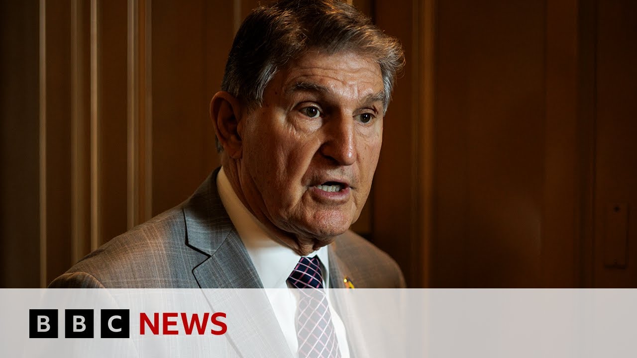 Former US Senator Joe Manchin has a tough message for Democrats on Trump | BBC News