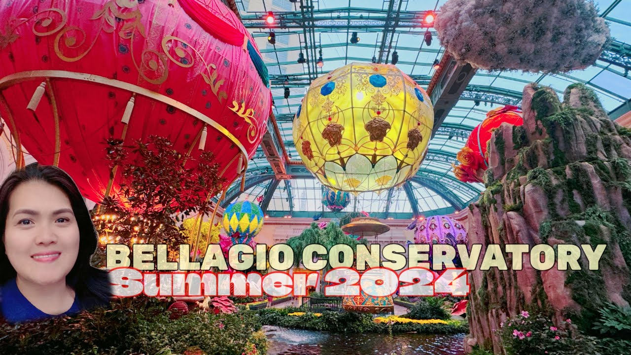 Bellagio Summer 2024 Botanical Display|| Top Free Attraction in Las Vegas