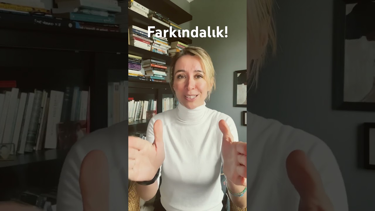 Farkındalık d&uuml;ş&uuml;nceyle duyguyu ayırabilmektir. #terapi #mutsuzluk #keşfet #motivation