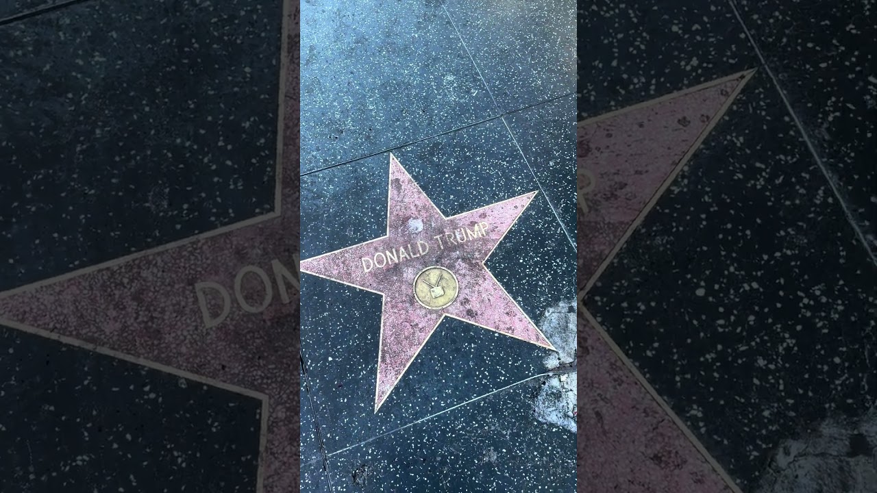 It&rsquo;s Day 51 at Donald Trump&rsquo;s Walk of Fame Star! #DonaldTrump #Hollywood #California