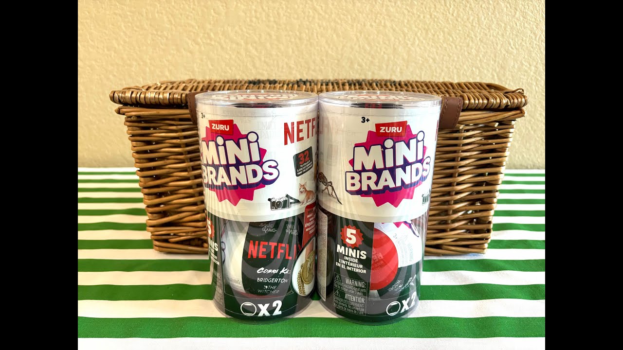 Unboxing Mini Brands Netflix Series 1!!