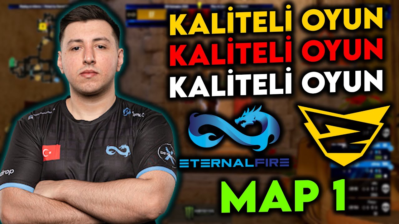 KALİTELİ OYNUYORUZ | Eternal Fire vs. Rebels Gaming | IEM Katowice 2024 Play-in | MAP 1 - INFERNO