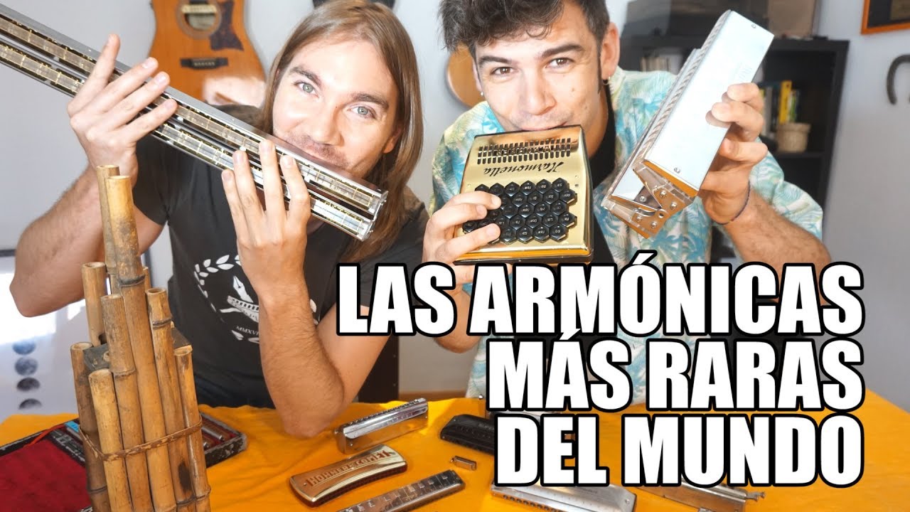 Las ARMÓNICAS más RARAS del mundo 🌍 Alucinarás con la tercera | Harpvard (feat. Joaquin Sánchez)